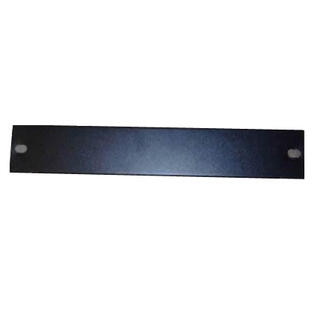 Lande 10&quot; Blanking Panel 1U Steel | wo/screws | Black